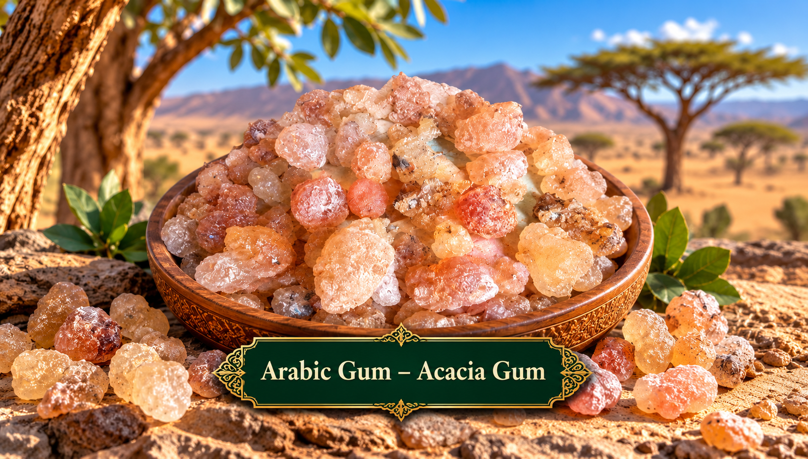 Arabic Gum – Acacia Gum