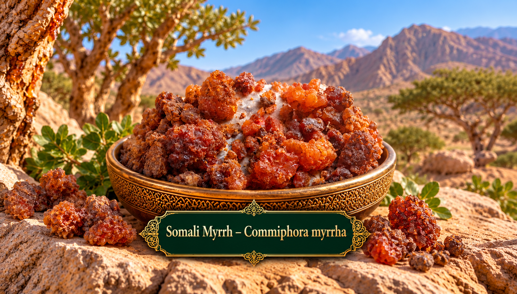 Somali Myrrh – Commiphora myrrha